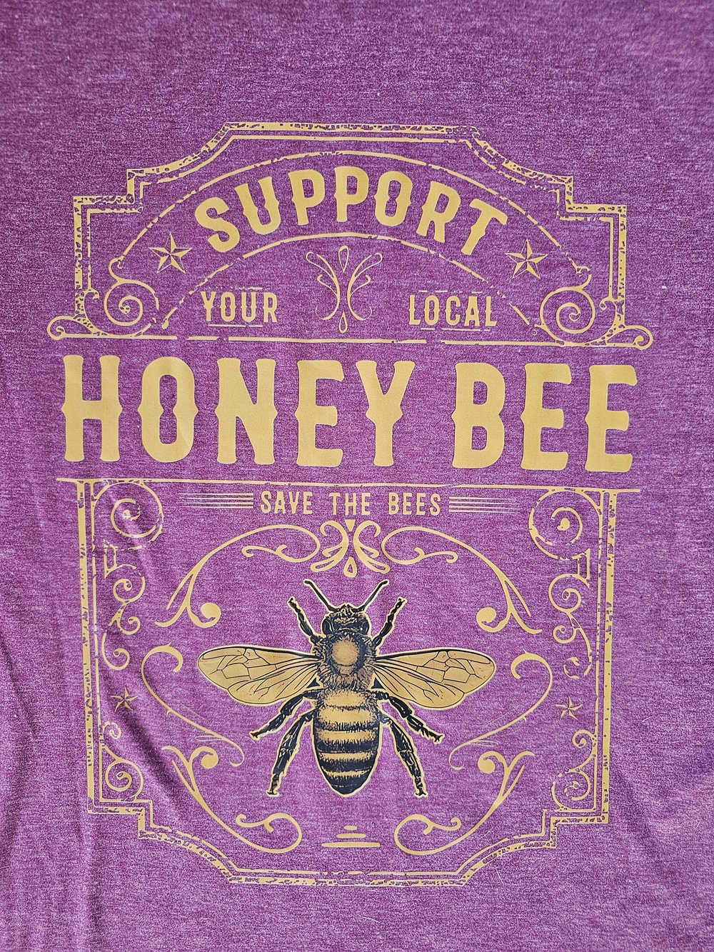 Pink "Honey Bee" Graphic Tee - Picture 3 of 4